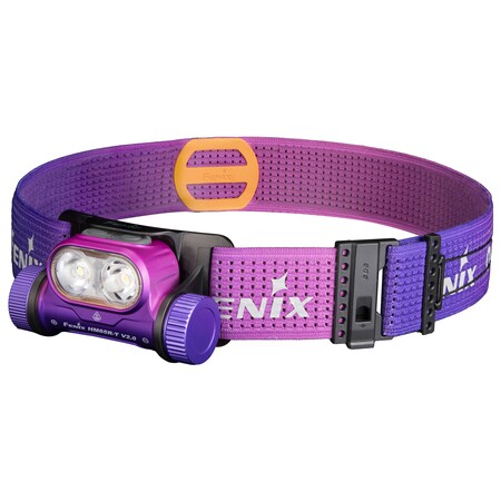 Fenix 1600 Lumen Rechargeable Trail Running Headlamp, Nebula HM65R-T V2.0